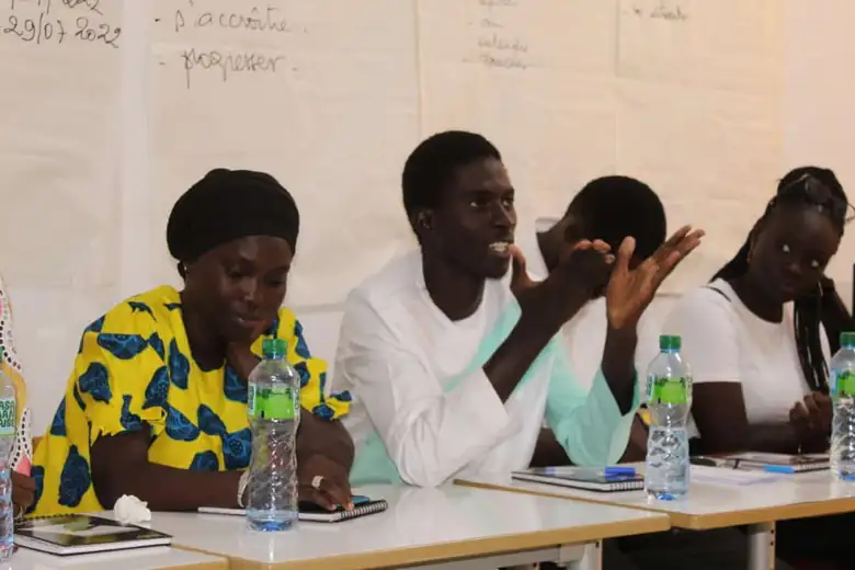 Atelier de formation interne du CDE en juillet 2022